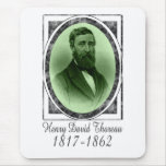 Henry David Thoreau mousepads