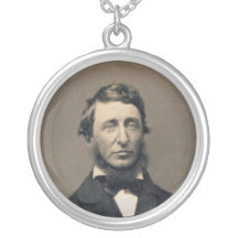 Henry David Thoreau Portrait Maxham daguerreotype Custom Necklace