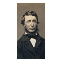 Henry David Thoreau Portrait Maxham daguerreotype Personalized Photo Card