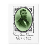 Henry David Thoreau postcards