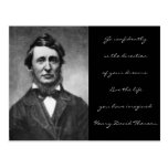 Henry David Thoreau Postcards