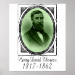 Henry David Thoreau posters