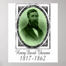 Henry David Thoreau Posters