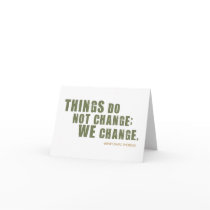 Henry David Thoreau Quote Cards