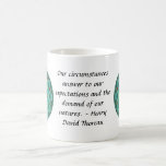 Henry David Thoreau quote with Primitive Design Mug