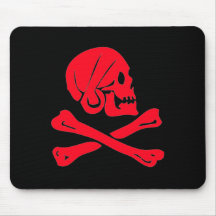 Henry Every-Red Mouse Pads