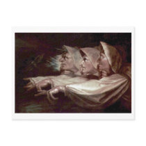 Henry Füssli - 3 Witches Wierd Sisters 1783 Women