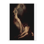 Henry Füssli Creation of Eve 1793 Nude Male Female postcards