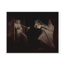 Henry Füssli - Lady Macbeth Receives Daggers 1812