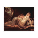 Henry Füssli Nightmare Leaves 2 Sleeping Girl 1793 postcards