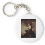 Henry Füssli The Mad Kate 1806-07 Crazy Eye Woman Keychains