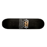 Henry V Quote Custom Skate Board