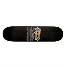 Henry V Quote Custom Skate Board