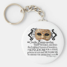 Henry V Quote Keychains