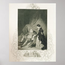 Henry VIII and Catherine Parr, in the play Henry V Posters