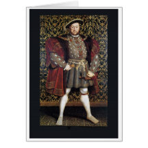 Henry VIII Portrait Greeting Cards