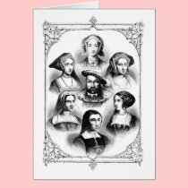 Henry VIII & Six Wives cards