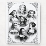 Henry VIII & Wives Mousepads
