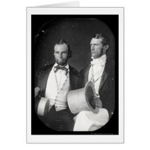 Henry Will Rodgers Daguerreotype 1843 Greeting Card