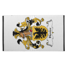 Hentze Family Crest iPad Folio Covers