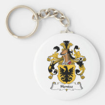 Hentze Family Crest Keychain