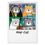 Hep Cat Card