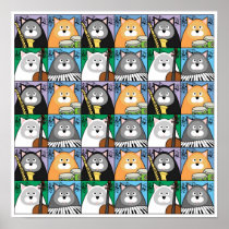 Hep Cat Print Small