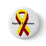 Hepatitis C Awareness Ribbon Pin buttons