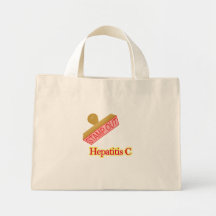 Hepatitis C Tote Bags