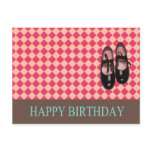 HER BIRTHDAY CARD postcards