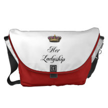 Her Ladyship Messenger Bag