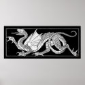 Heraldic Dragon posters