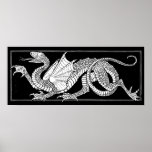 Heraldic Dragon posters