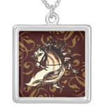 Heraldic Horse Pendants