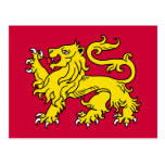 Heraldry Lion of London Postcard