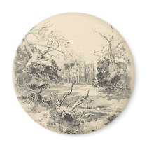 Herbert Railton Refrigerator Magnet