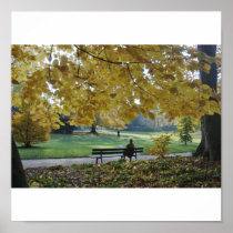 Herbststimmung Posterdruck