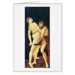 Hercules And Antaeus By Hans Baldung cards