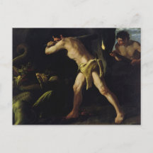 Hercules Fighting Snakes