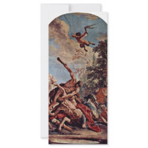 Hercules In The Struggle Against The Centaurs Ness Personalized Rack Card
