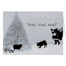 "Herd, Herd, Herd"~Border Collie Christmas Greeting Cards