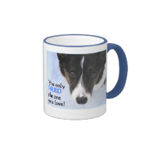 herding dog mug