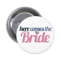 Here comes the bride pin
