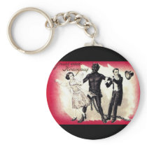 Here Comes The Krampus 3 Keychains