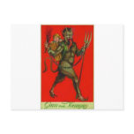 Here comes the Krampus! postcards
