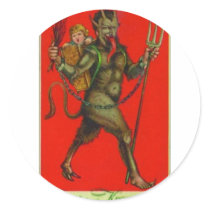 Here comes the Krampus! Sticker