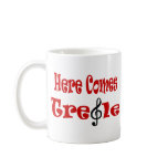 Here Comes Treble mugs