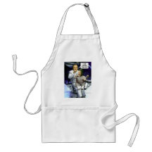 Here comes trouble apron