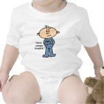 Here Comes Trouble Baby (BLUE) T-shirt