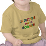 Here for Boobies t-shirts